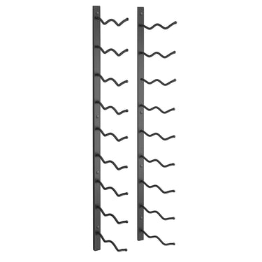 Yves 18 Bottle Wall Mounted Iron Wine Rack